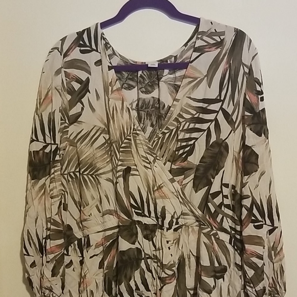 Old Navy Tropical Print Dress Size XXL - Picture 2 of 5
